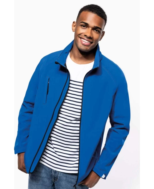 Softshell Kariban cu gluga detasabila, Albastru regal