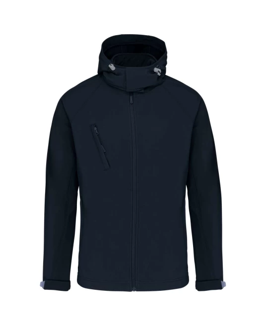 Softshell Kariban cu gluga detasabila, Bleumarin Softshell Kariban cu gluga detasabila, Bleumarin