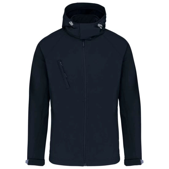 Softshell Kariban cu gluga detasabila, Bleumarin