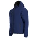 Jacheta softshell de iarna cu gluga, captuseala fleece, bleumarin Jacheta softshell de iarna cu gluga, captuseala fleece, bleumarin
