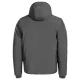 Jacheta softshell de iarna cu gluga, captuseala fleece, gri Jacheta softshell de iarna cu gluga, captuseala fleece, gri