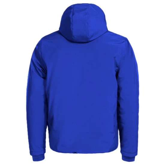 Jacheta softshell de iarna cu gluga, captuseala fleece, albastru Jacheta softshell de iarna cu gluga, captuseala fleece, albastru