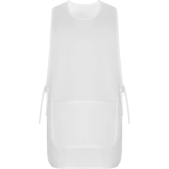 Sort poncho cu buzunar, tercot 195g/m2 alb Sort poncho cu buzunar, tercot 195g/m2 alb