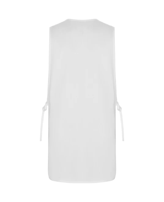 Sort poncho cu buzunar, tercot 195g/m2 alb Sort poncho cu buzunar, tercot 195g/m2 alb