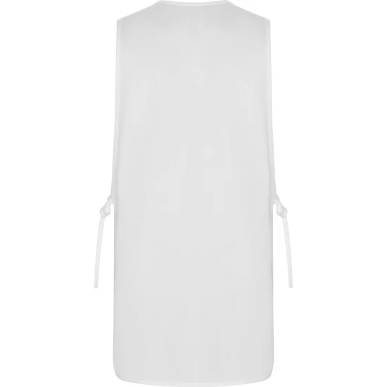 Sort poncho cu buzunar, tercot 195g/m2 alb Sort poncho cu buzunar, tercot 195g/m2 alb
