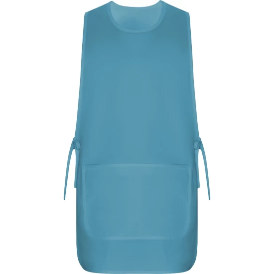 Sort poncho cu buzunar, tercot 195g/m2 albastru turcoaz Sort poncho cu buzunar, tercot 195g/m2 albastru turcoaz