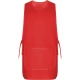 Sort poncho cu buzunar, tercot 195g/m2 rosu Sort poncho cu buzunar, tercot 195g/m2 rosu