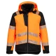 Jacheta de iarna Hivis premium parka, portocaliu-negru