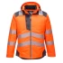 Jacheta vatuita premium HiVis, portocaliu  gri