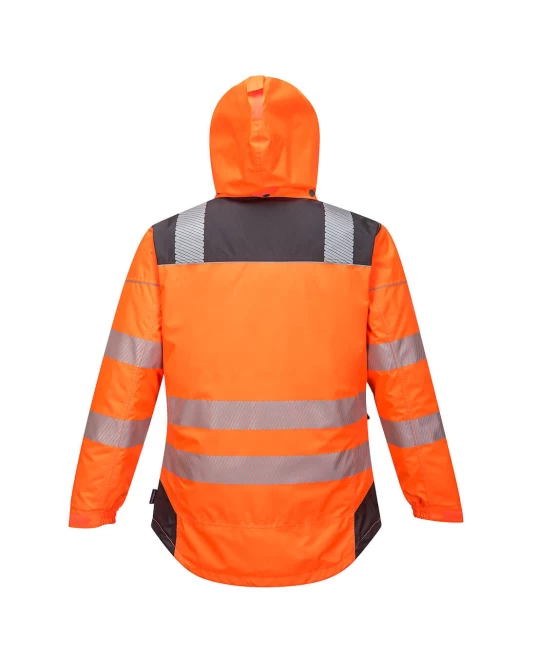 Jacheta vatuita premium HiVis, portocaliu  gri Jacheta vatuita premium HiVis, portocaliu  gri