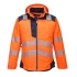 Jacheta vatuita premium HiVis, portocaliu bleumarin