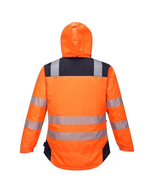 Jacheta vatuita premium HiVis, portocaliu bleumarin Jacheta vatuita premium HiVis, portocaliu bleumarin