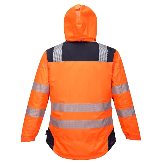 Jacheta vatuita premium HiVis, portocaliu bleumarin Jacheta vatuita premium HiVis, portocaliu bleumarin