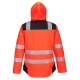 Jacheta vatuita premium HiVis, rosu negru Jacheta vatuita premium HiVis, rosu negru