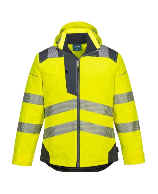Jacheta vatuita premium HiVis, galben gri Jacheta vatuita premium HiVis, galben gri