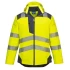 Jacheta vatuita premium HiVis, galben gri