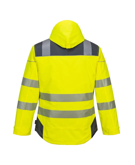 Jacheta vatuita premium HiVis, galben gri Jacheta vatuita premium HiVis, galben gri