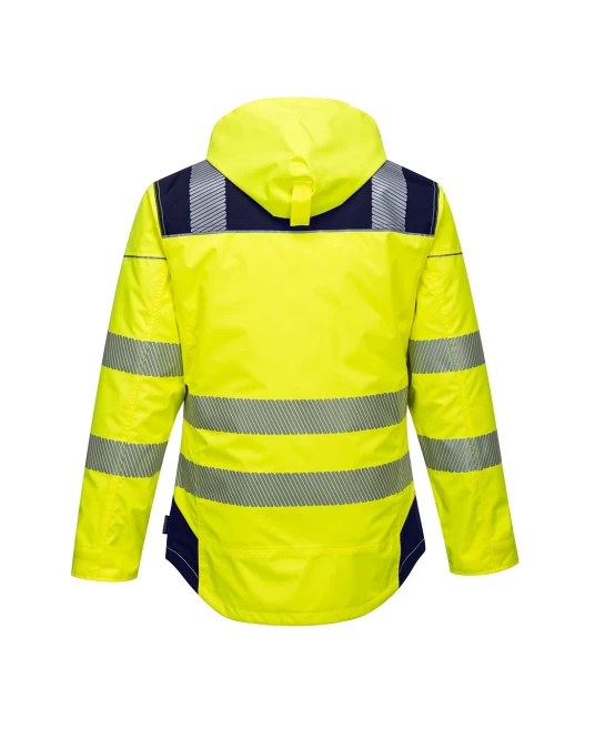 Jacheta vatuita premium HiVis, galben bleumarin Jacheta vatuita premium HiVis, galben bleumarin