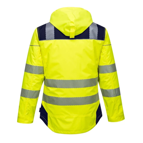 Jacheta vatuita premium HiVis, galben bleumarin Jacheta vatuita premium HiVis, galben bleumarin