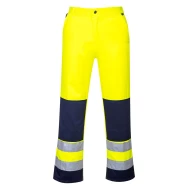 Pantaloni HiVis premium Madrid galben bleumarin