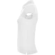 Tricou polo premium femei, bumbac 200g/mp, Alb Tricou polo premium femei, bumbac 200g/mp, Alb