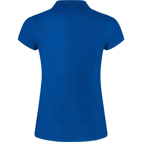 Tricou polo premium femei, bumbac 200g/mp, Albastru regal Tricou polo premium femei, bumbac 200g/mp, Albastru regal
