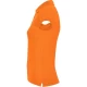 Tricou polo premium femei, bumbac 200g/mp, Portocaliu Tricou polo premium femei, bumbac 200g/mp, Portocaliu