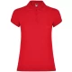Tricou polo premium femei, bumbac 200g/mp, Rosu Tricou polo premium femei, bumbac 200g/mp, Rosu