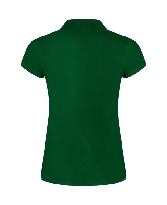 Tricou polo premium femei, bumbac 200g/mp, Verde sticla Tricou polo premium femei, bumbac 200g/mp, Verde sticla