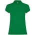 Tricou polo premium femei, bumbac 200g/mp, Verde tropical