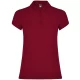 Tricou polo premium femei, bumbac 200g/mp, Visiniu Tricou polo premium femei, bumbac 200g/mp, Visiniu