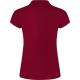 Tricou polo premium femei, bumbac 200g/mp, Visiniu Tricou polo premium femei, bumbac 200g/mp, Visiniu