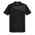 Tricou corporate PW2, 144g/m2, Negru/Gri