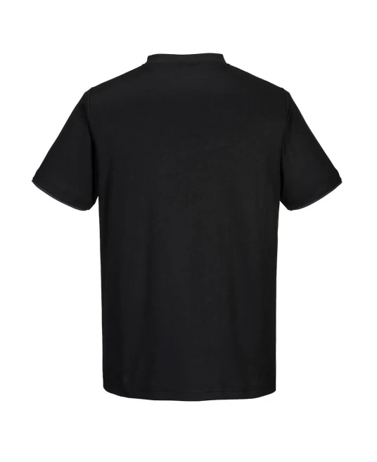 Tricou corporate PW2, 144g/m2, Negru/Gri Tricou corporate PW2, 144g/m2, Negru/Gri