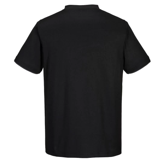 Tricou corporate PW2, 144g/m2, Negru/Gri Tricou corporate PW2, 144g/m2, Negru/Gri