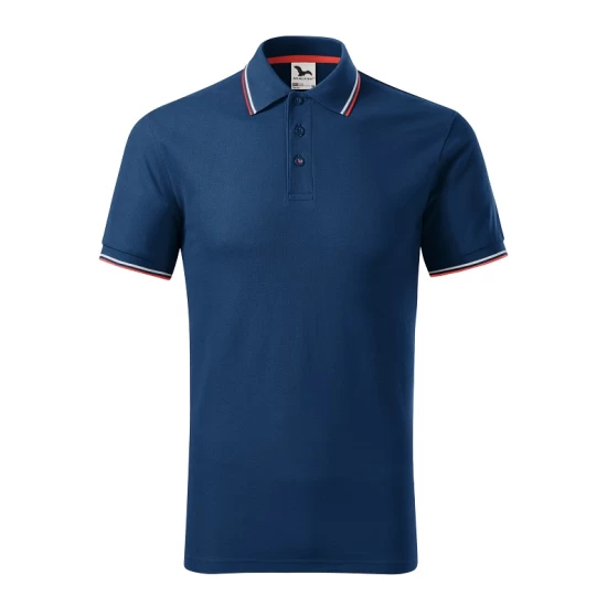 Tricou polo subtire, 180 g/mp, pentru barbati, Malfini Focus 232, Midnight blue Tricou polo subtire, 180 g/mp, pentru barbati, Malfini Focus 232, Midnight blue