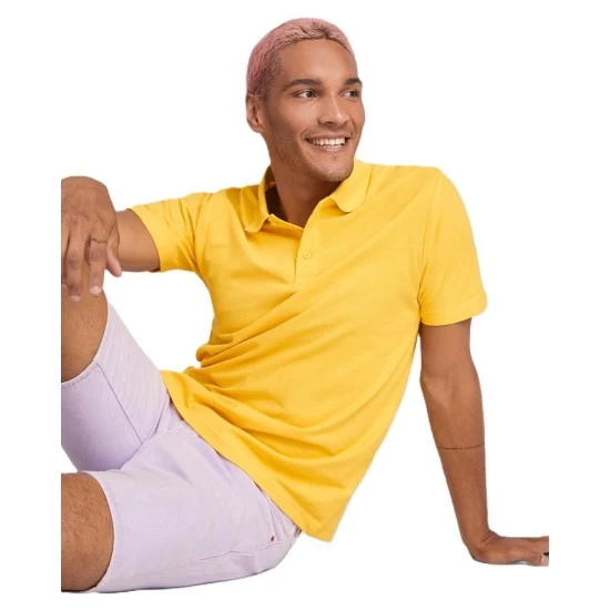 Tricou polo barbati bumbac 180g/mp, Albastru turcoaz Tricou polo barbati bumbac 180g/mp, Albastru turcoaz