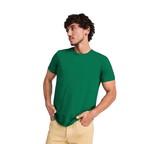 Tricou de lucru unisex bumbac, 150g/mp Verde Tricou de lucru unisex bumbac, 150g/mp Verde