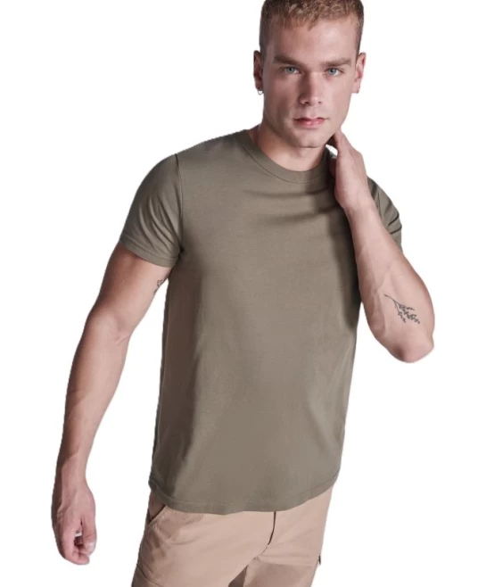 Tricou premium bumbac, 180g/m2, verde militar