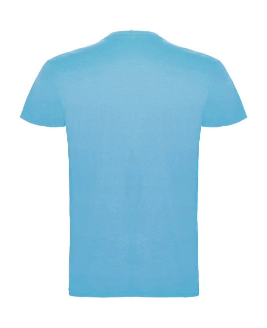 Tricou maneca scurta barbati, bumbac 155g/mp, Beagle albastru deschis