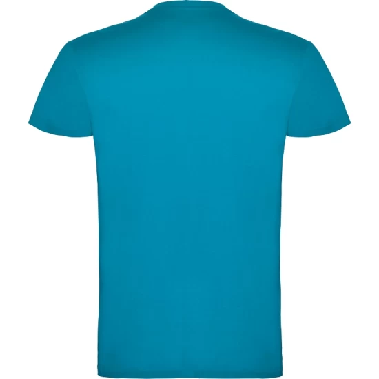 Tricou maneca scurta barbati, bumbac 155g/mp, Beagle albastru turcoaz Tricou maneca scurta barbati, bumbac 155g/mp, Beagle albastru turcoaz