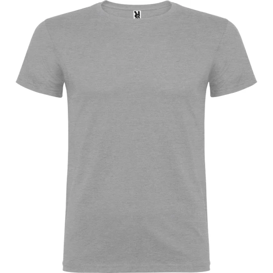 Tricou maneca scurta barbati, bumbac 155g/mp, Beagle gri deschis Tricou maneca scurta barbati, bumbac 155g/mp, Beagle gri deschis