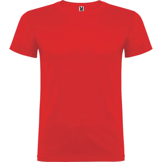 Tricou maneca scurta barbati, bumbac 155g/mp, Beagle rosu Tricou maneca scurta barbati, bumbac 155g/mp, Beagle rosu