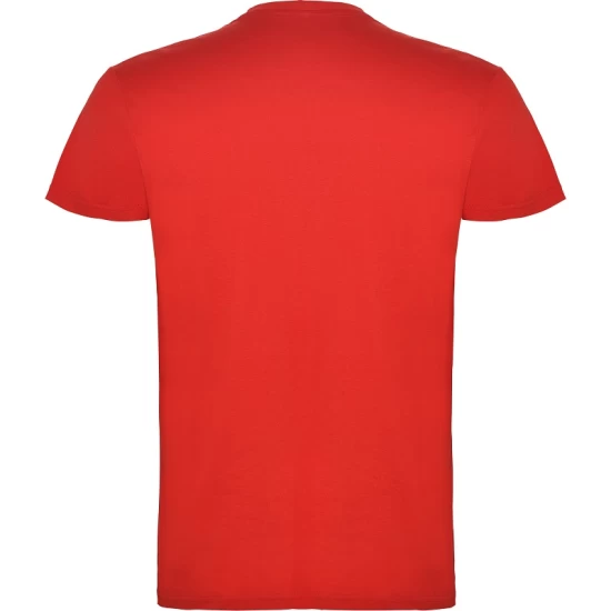 Tricou maneca scurta barbati, bumbac 155g/mp, Beagle rosu Tricou maneca scurta barbati, bumbac 155g/mp, Beagle rosu