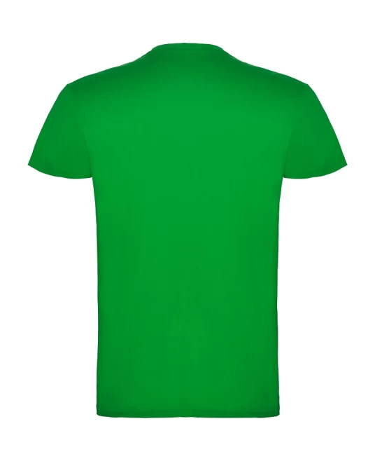 Tricou maneca scurta barbati, bumbac 155g/mp, Beagle verde iarba