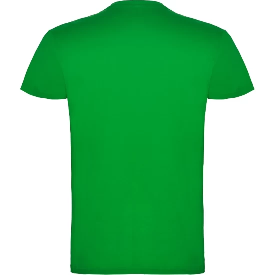 Tricou maneca scurta barbati, bumbac 155g/mp, Beagle verde iarba