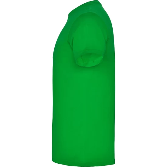 Tricou maneca scurta barbati, bumbac 155g/mp, Beagle verde iarba