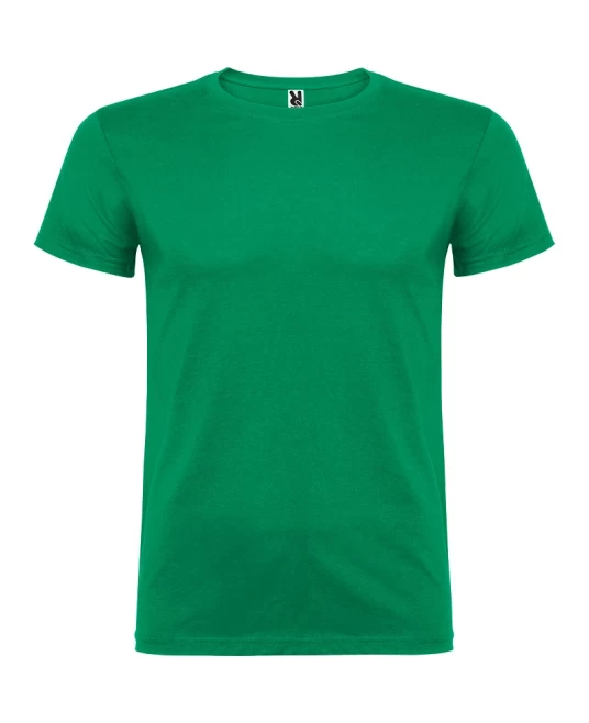 Tricou maneca scurta barbati, bumbac 155g/mp, Beagle verde kelly