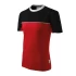 Tricou unisex Malfini Colormix 109, bumbac 200g/m2 Rosu-Negru