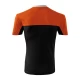 Tricou unisex Malfini Colormix 109, bumbac 200g/m2, Negru-Portocaliu Tricou unisex Malfini Colormix 109, bumbac 200g/m2, Negru-Portocaliu